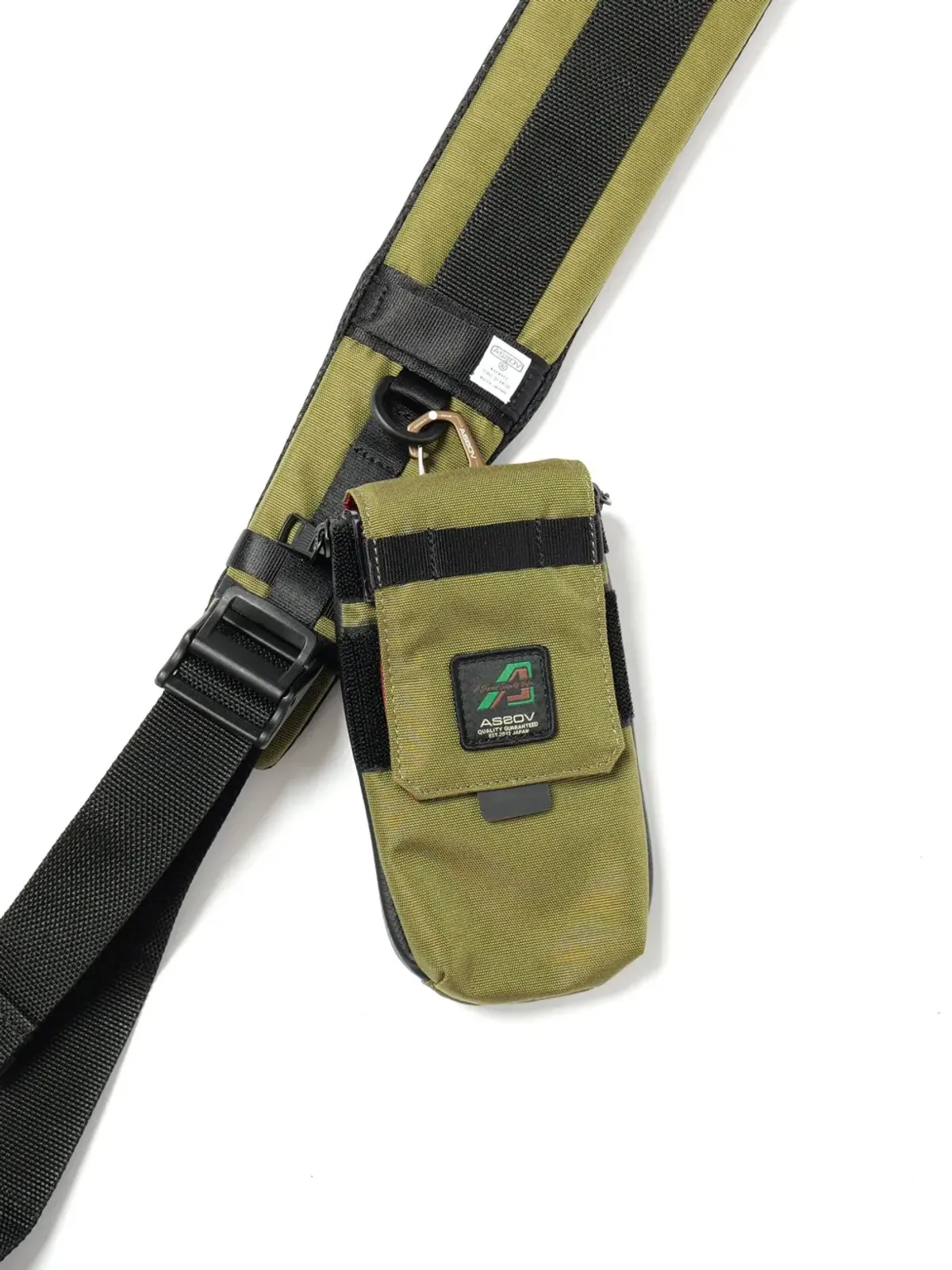 As2ov Cordura Standard Series スマホケース - グリーン - 画像3