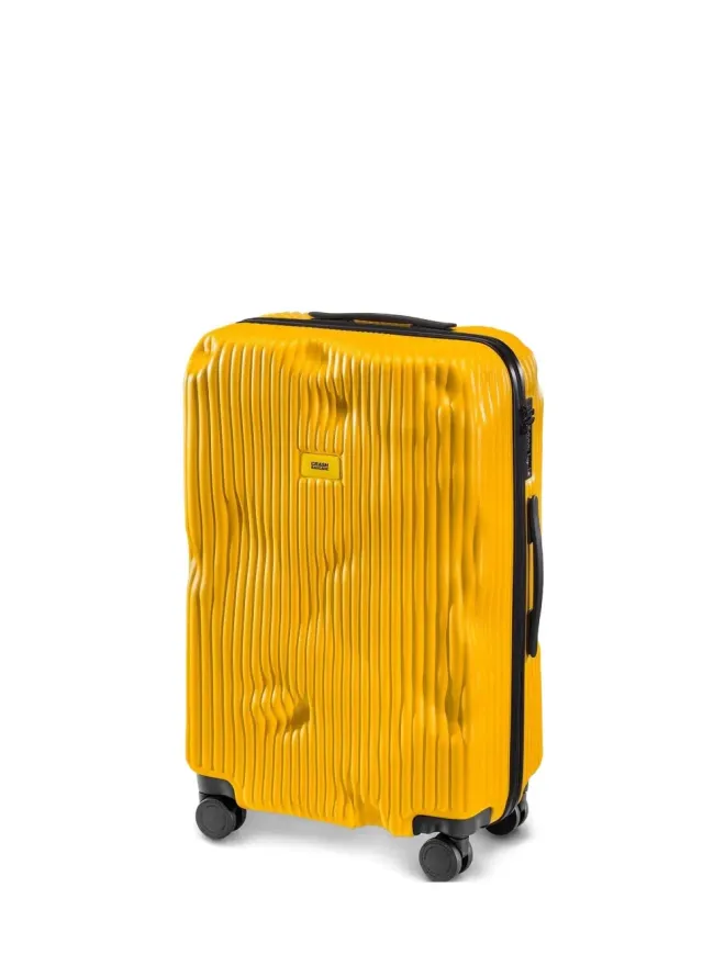 Crash Baggage Crash Baggage リブ柄ホールドオール - イエローの商品画像