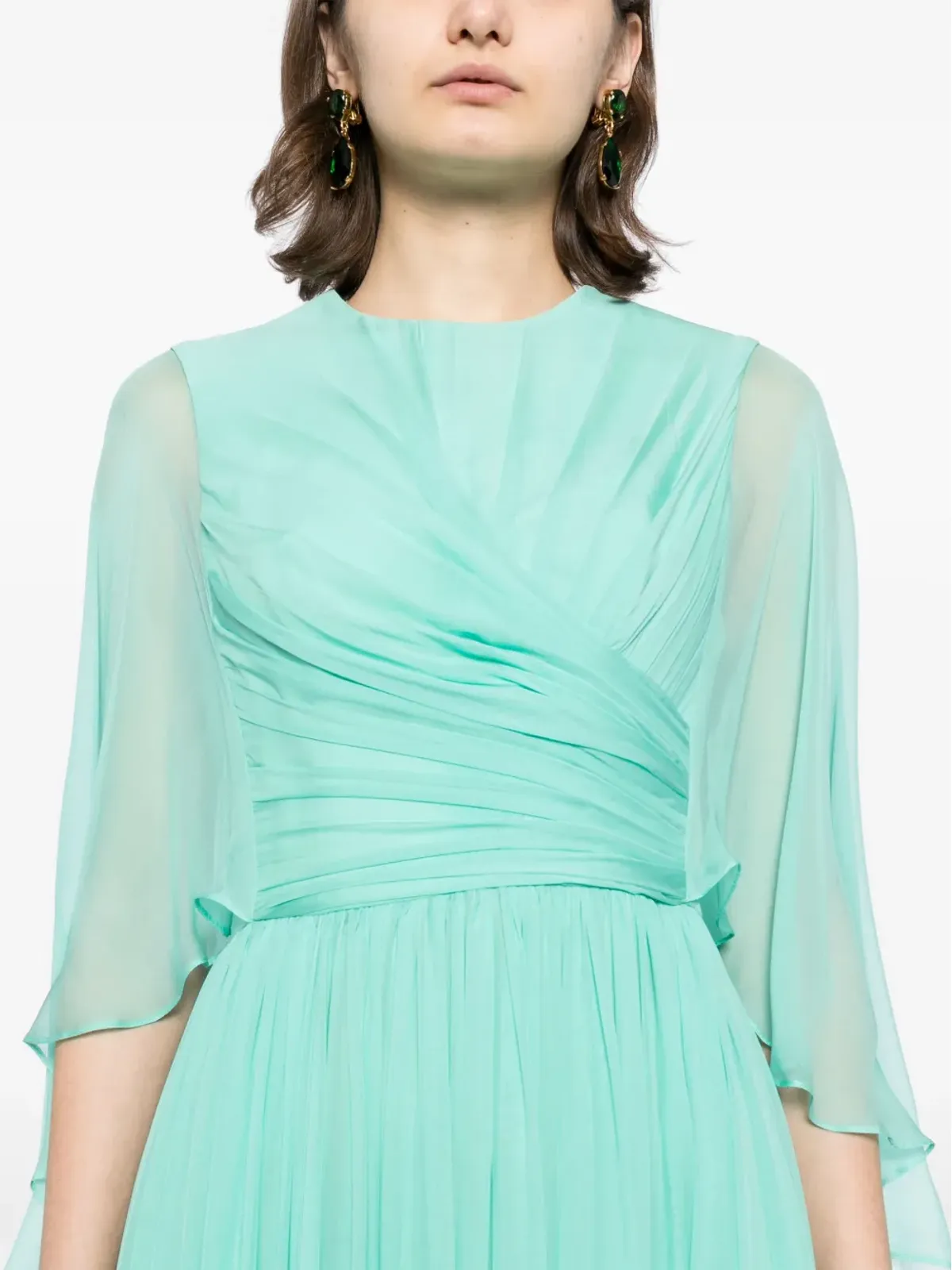 Zuhair Murad フレアシフォンガウン - 画像5