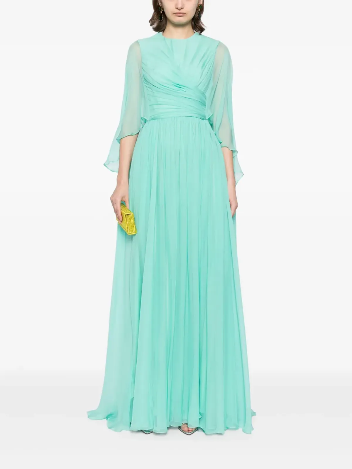 Zuhair Murad フレアシフォンガウン - 画像2