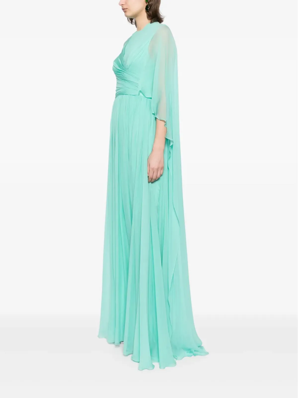 Zuhair Murad フレアシフォンガウン - 画像3