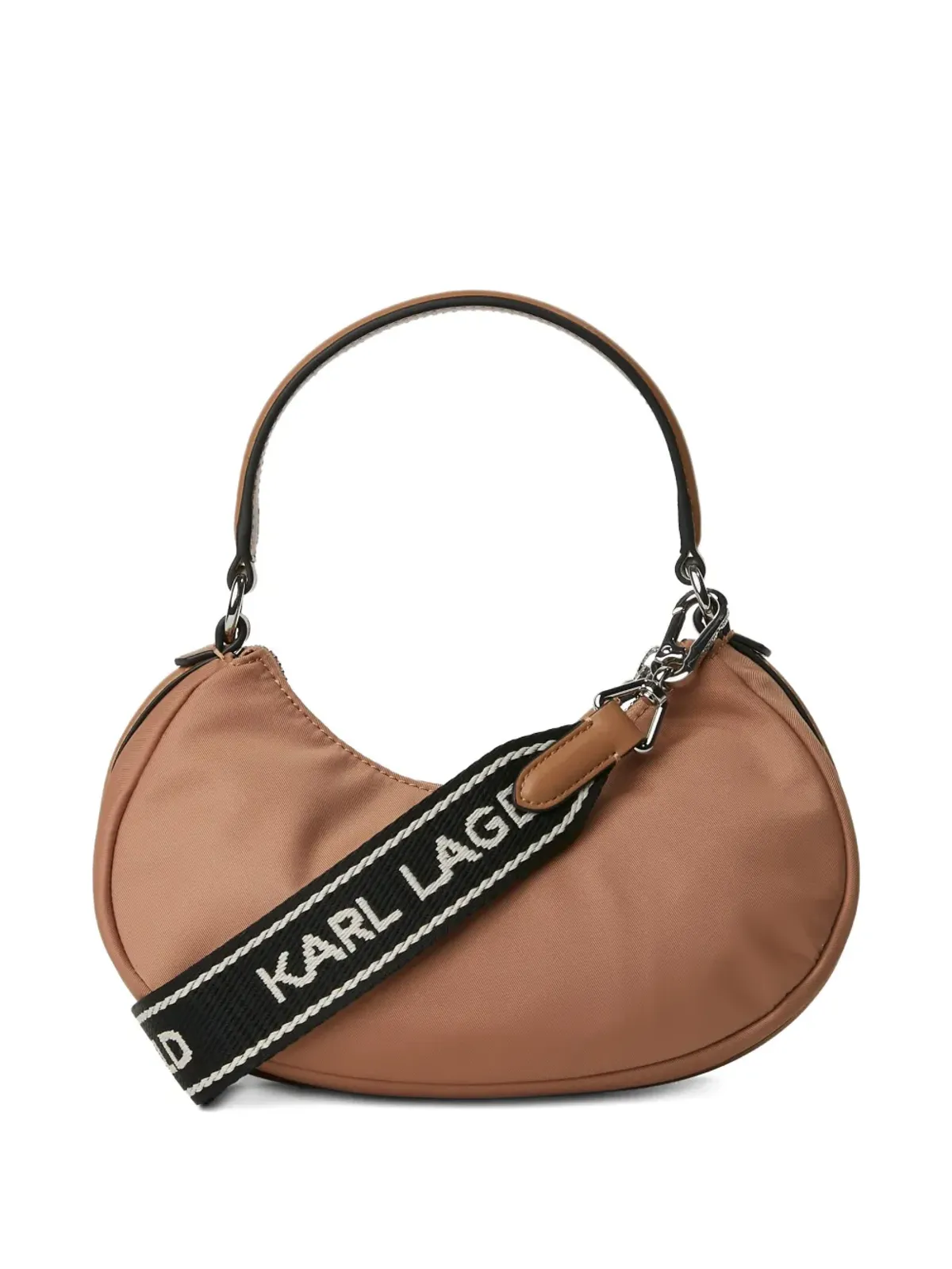 Karl Lagerfeld Rue St-Guillaume クロスボディバッグ ブラウン - 画像3