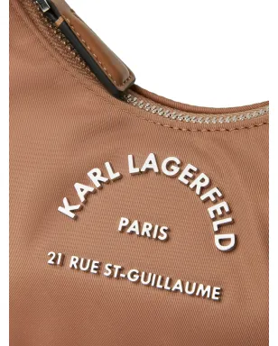 Karl Lagerfeld Rue St-Guillaume クロスボディバッグ ブラウン - サムネイル4
