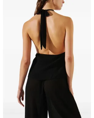 Karl Lagerfeld DNAフラワートップ ブラック - サムネイル4