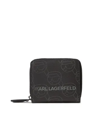 Karl Lagerfeld Ikon ウォレット - ブラック - サムネイル1