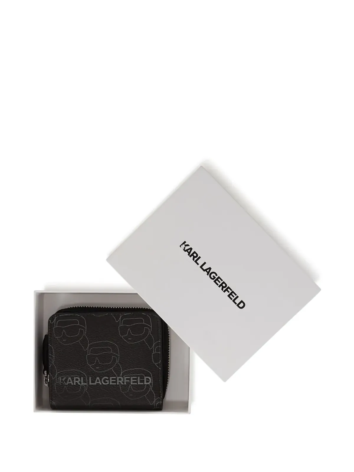 Karl Lagerfeld Ikon ウォレット - ブラック - 画像4