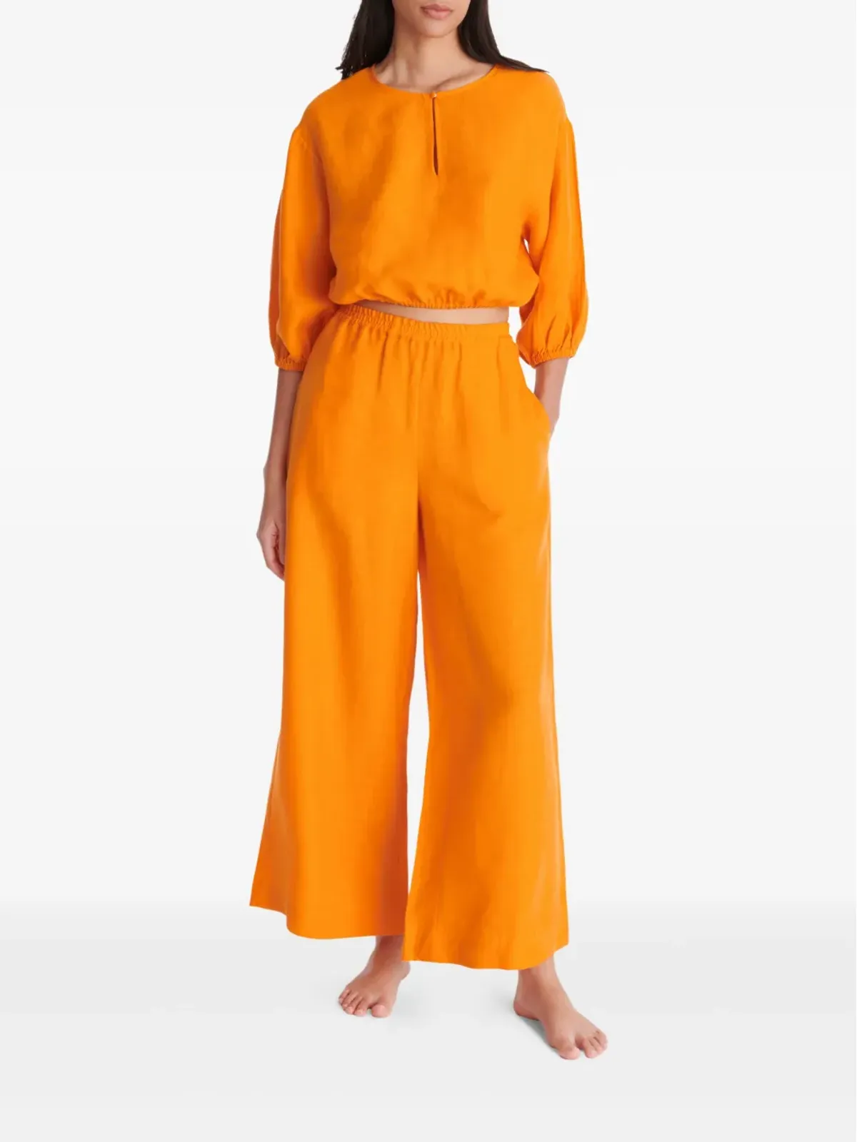 ERES Gracieux top - Orange - 画像2