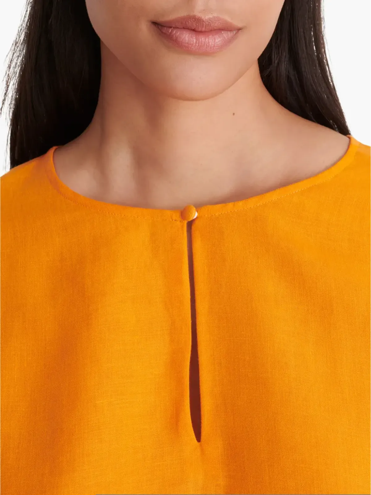 ERES Gracieux top - Orange - 画像4
