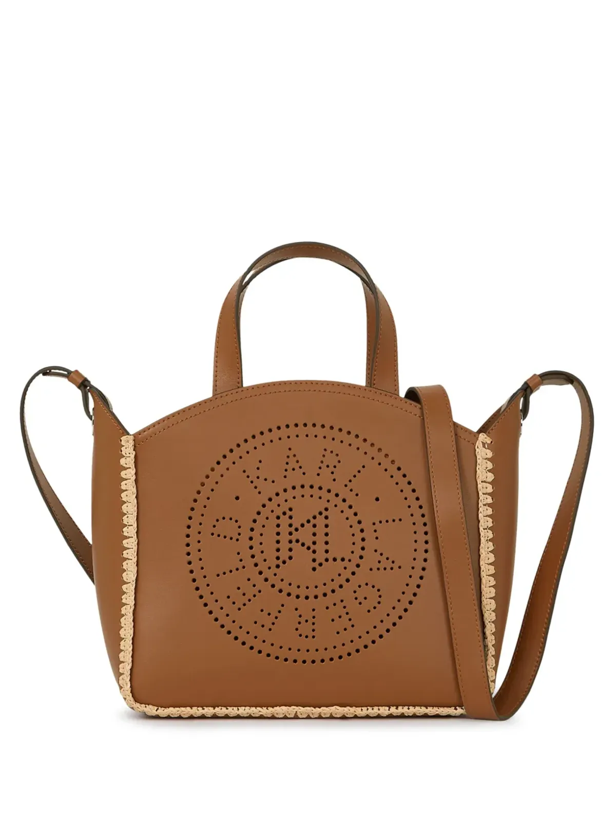 Karl Lagerfeld 小型 K/Circle トートバッグ - ブラウン - 画像1