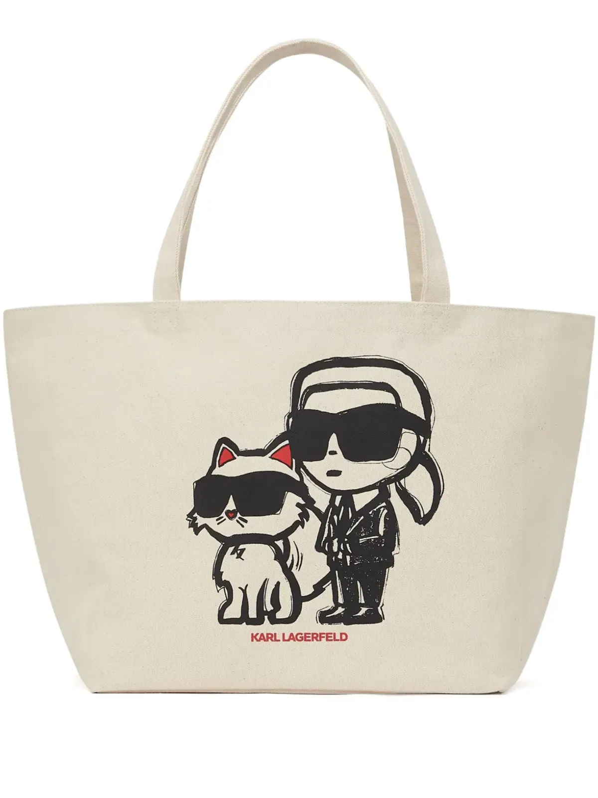 Karl Lagerfeld トートバッグ ホワイト - 画像1