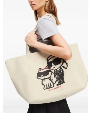 Karl Lagerfeld トートバッグ ホワイト - サムネイル2