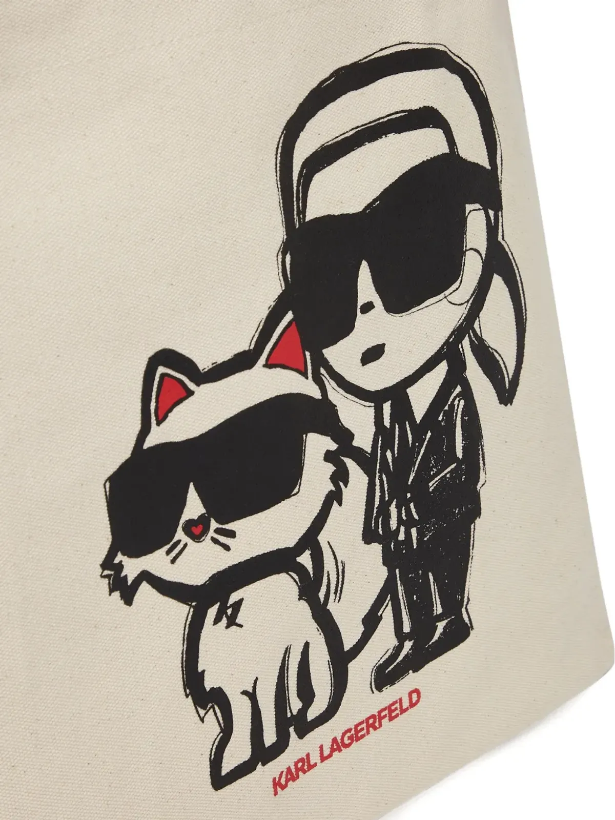 Karl Lagerfeld トートバッグ ホワイト - 画像4