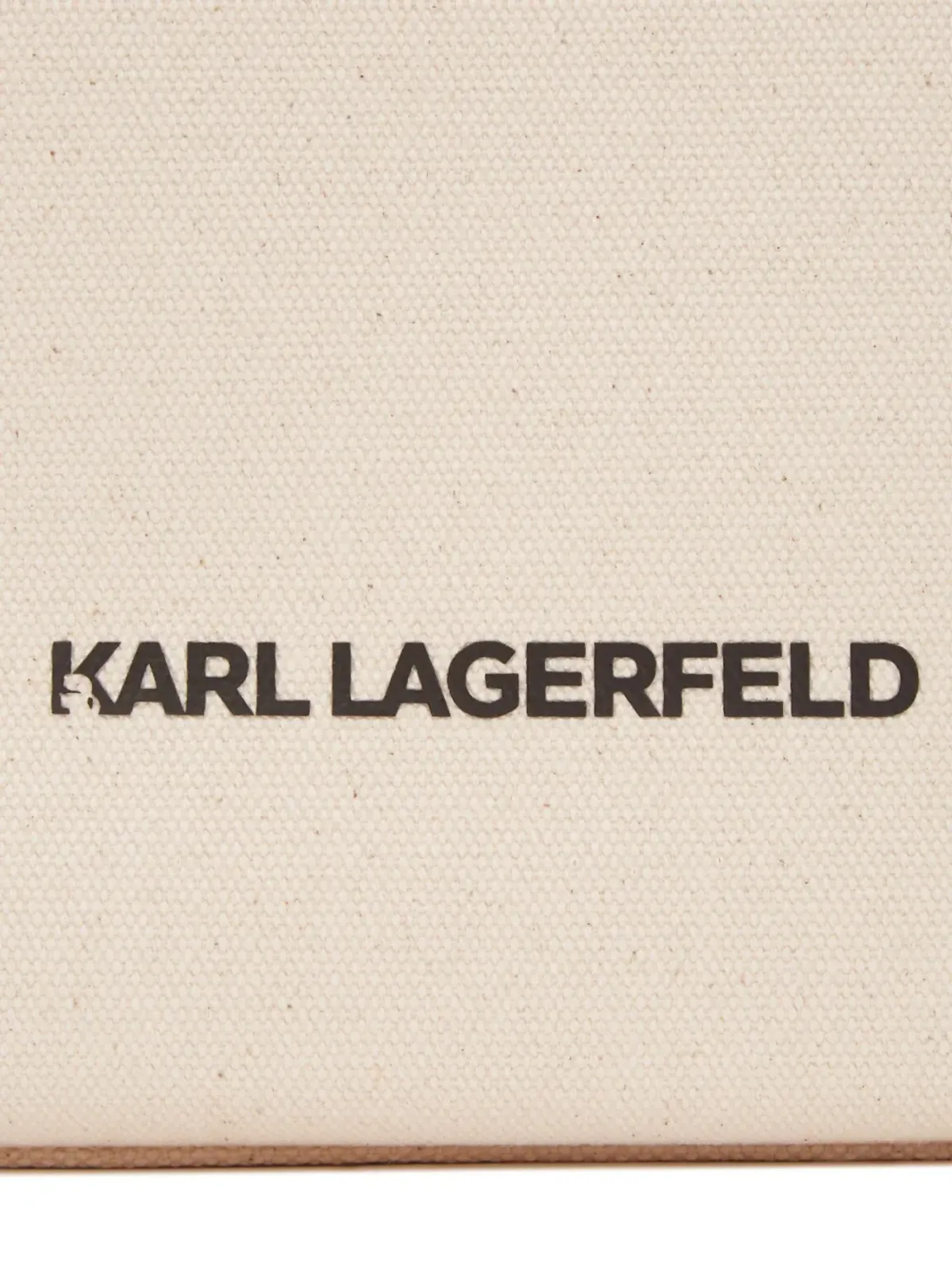 Karl Lagerfeld × Jorge Parra キャンバス トートバッグ - ベージュ系 - 画像4