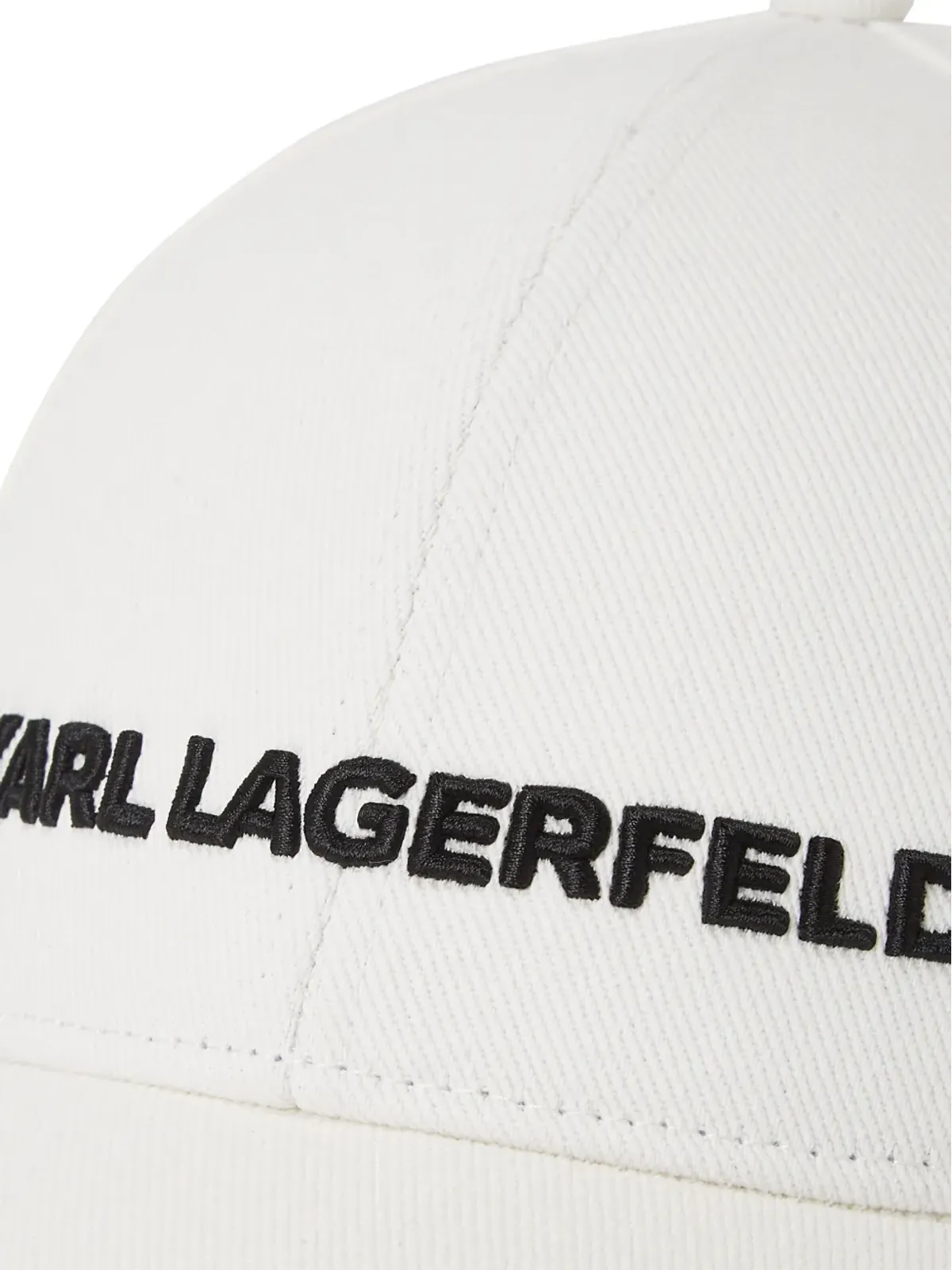 Karl Lagerfeld K/Essential ベースボールキャップ - ホワイト - 画像3
