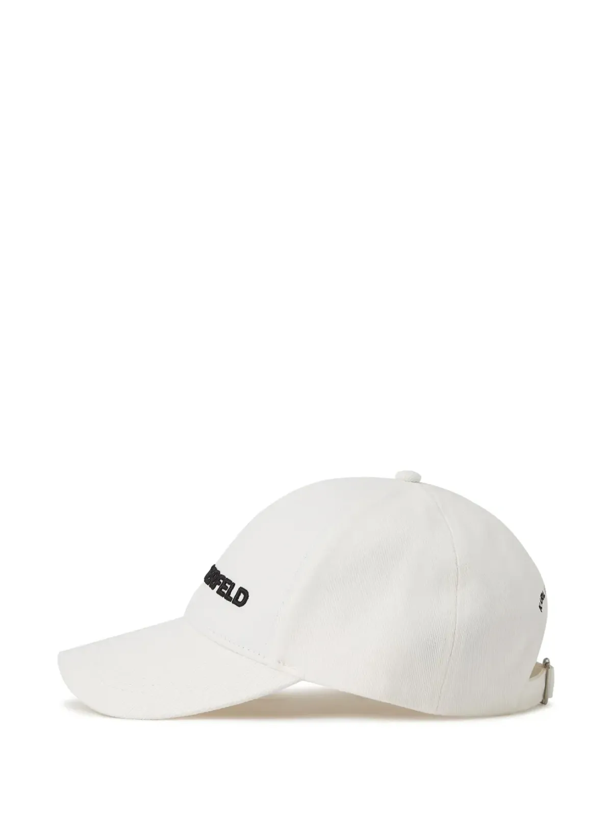 Karl Lagerfeld K/Essential ベースボールキャップ - ホワイト - 画像4