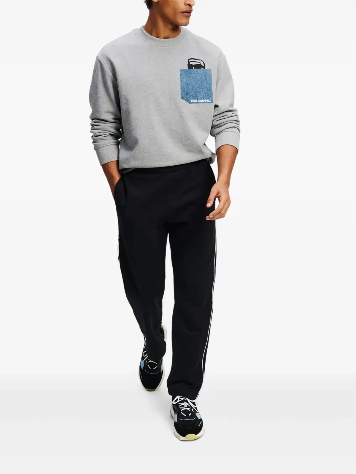 Karl Lagerfeld Ikon トラックパンツ - 画像3