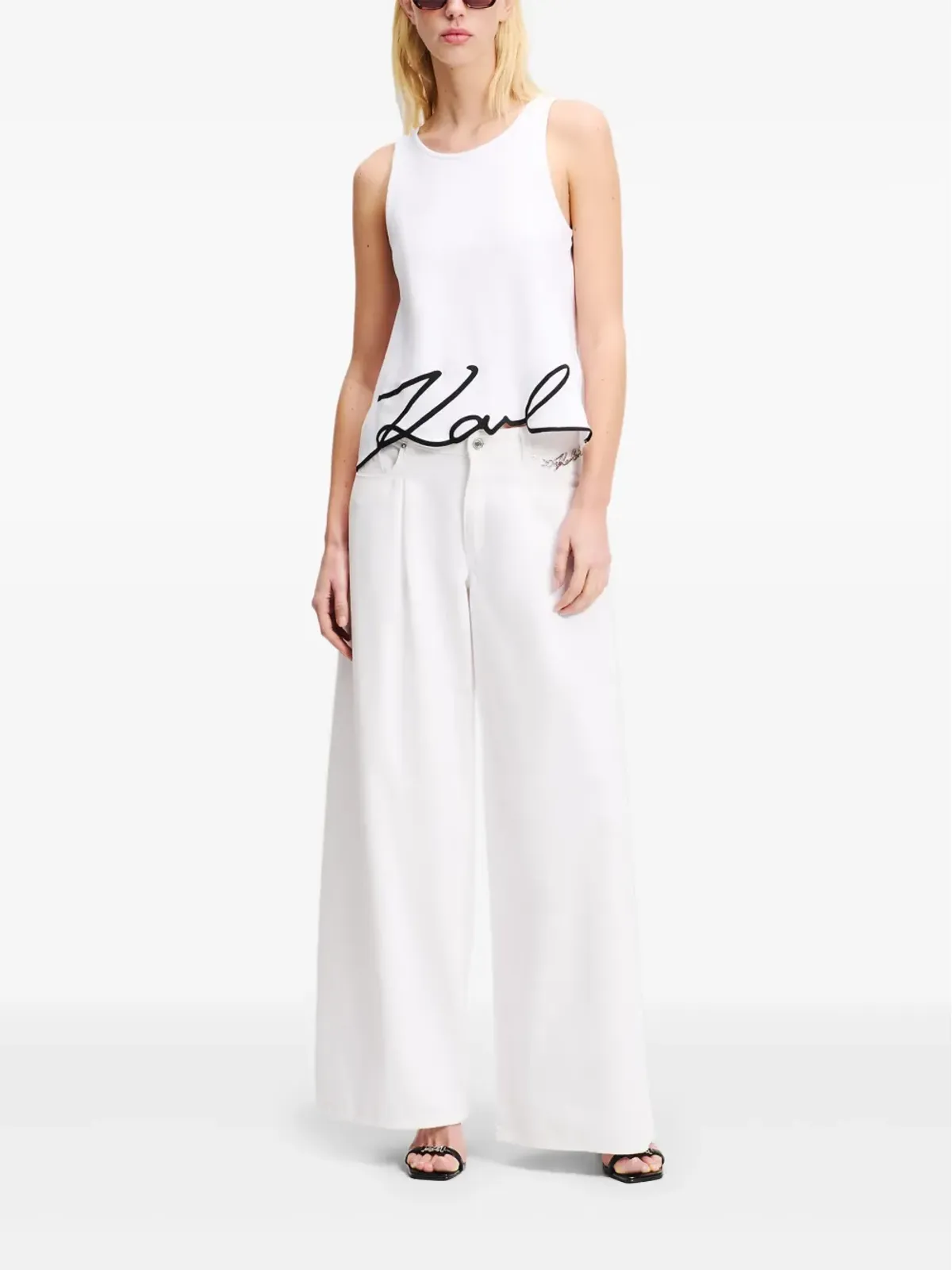 Karl Lagerfeld Signature タンクトップ - 画像2