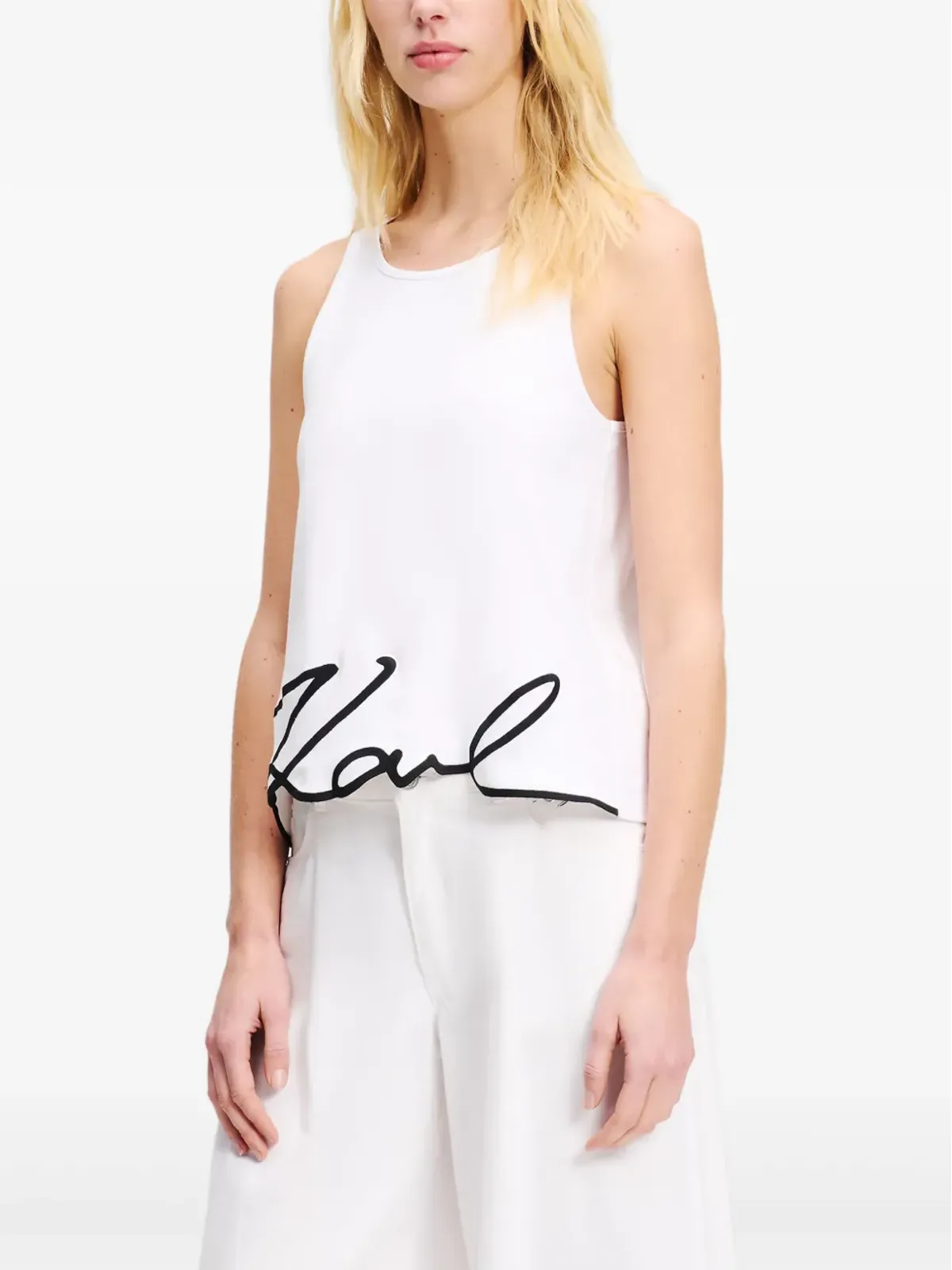 Karl Lagerfeld Signature タンクトップ - 画像3