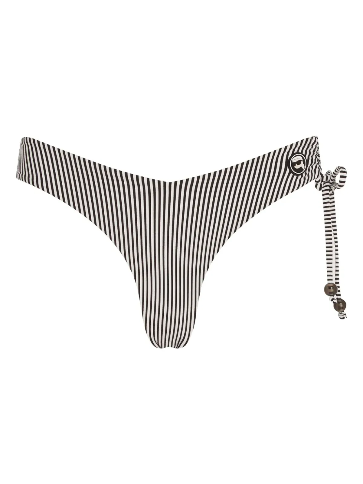 Karl Lagerfeld Ikon ビキニボトム - ブラック - 画像1
