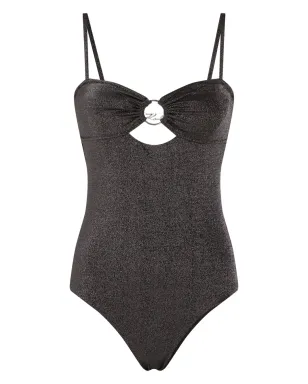 Karl Lagerfeld DNAリング水着 - グレー - サムネイル1