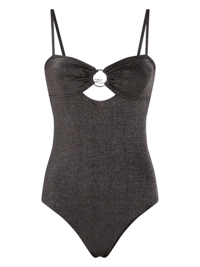 Karl Lagerfeld Karl Lagerfeld DNAリング水着 - グレーの商品画像
