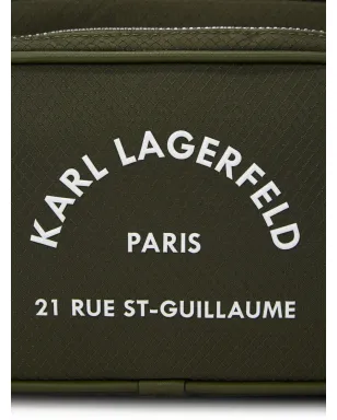 Karl Lagerfeld Rue St-Guillaume クロスボディバッグ - グリーン - サムネイル3