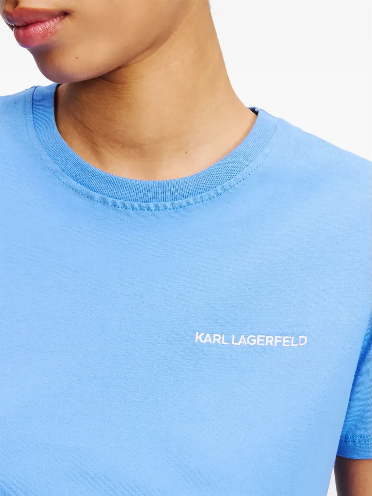 Karl Lagerfeld ロゴ刺繍 Tシャツ - 画像5