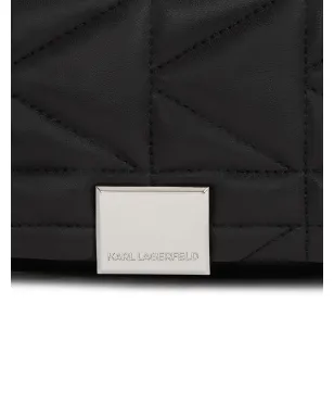 Karl Lagerfeld 小さめ K/Kuilt クロスボディバッグ - ブラック - サムネイル4
