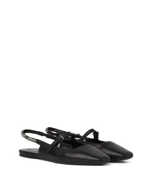 Karl Lagerfeld Konnie スリングバックフラット - サムネイル2
