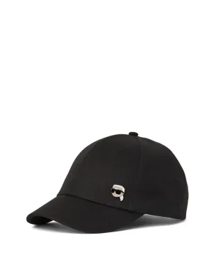 Karl Lagerfeld Ikon ピンキャップ - ブラック - サムネイル1