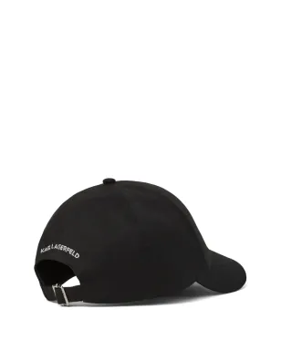 Karl Lagerfeld Ikon ピンキャップ - ブラック - サムネイル2