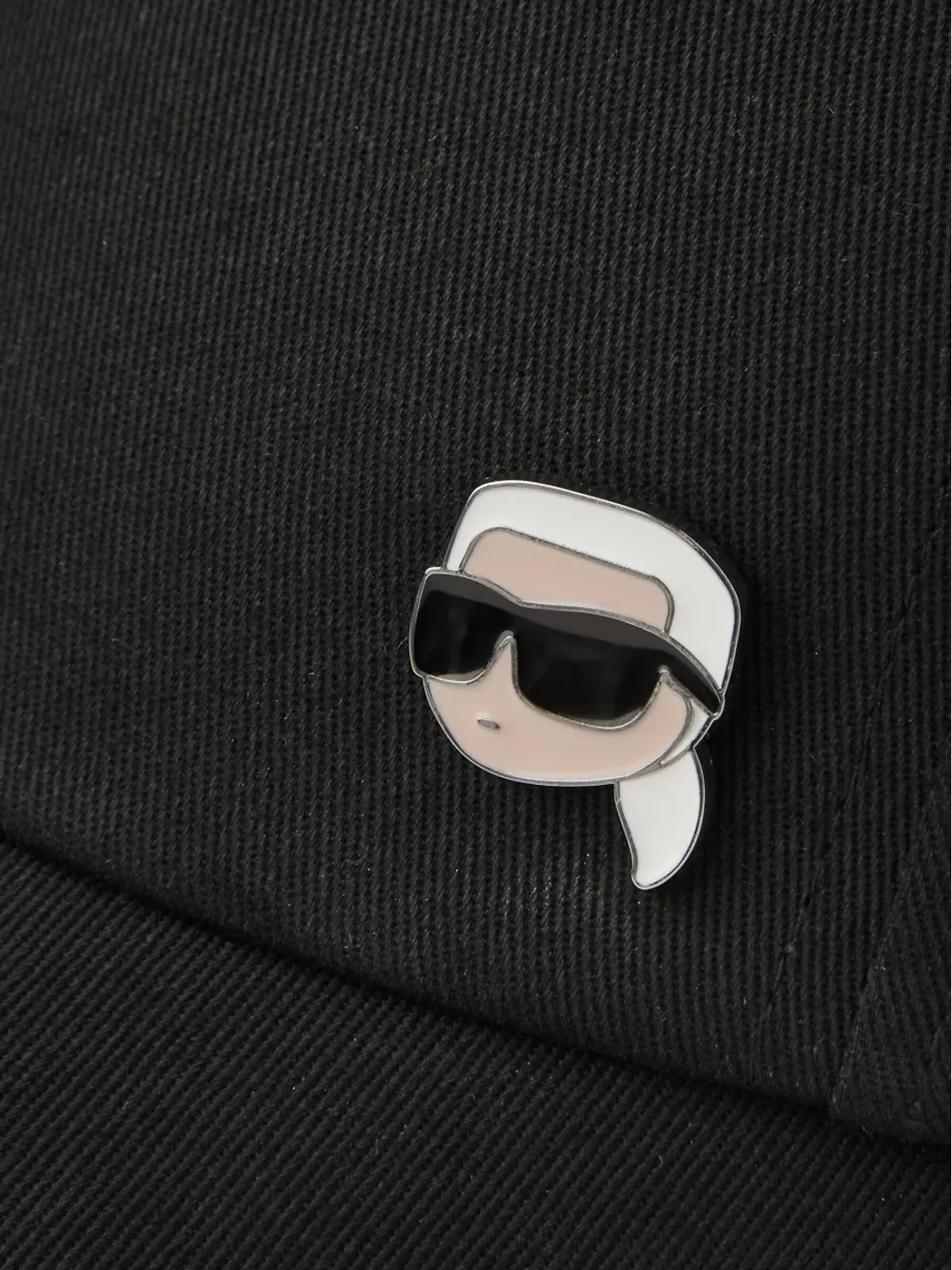 Karl Lagerfeld Ikon ピンキャップ - ブラック - 画像4