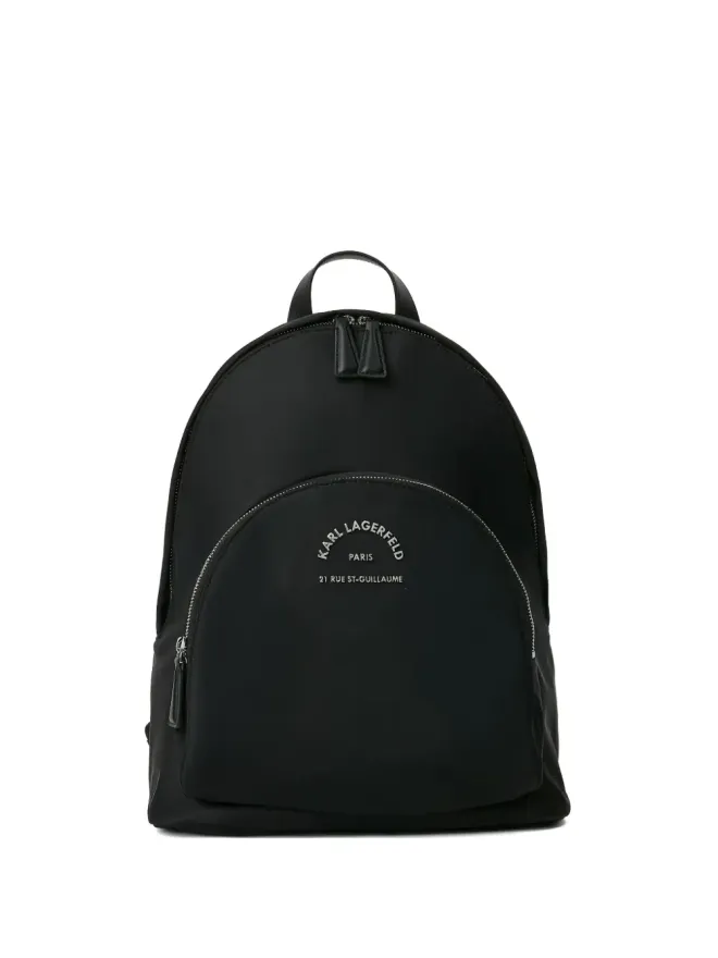 Karl Lagerfeld Karl Lagerfeld ミディアム Rue St-Guillaume バックパック - ブラックの商品画像