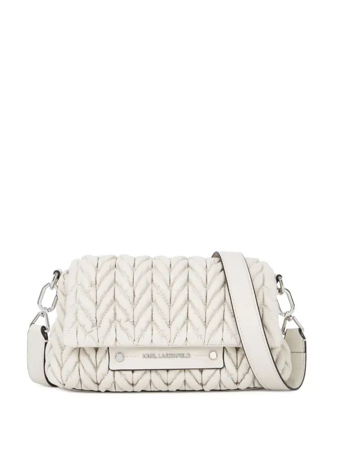 Karl Lagerfeld Karl Lagerfeld K/Weave クロスボディバッグ - ニュートラルカラーの商品画像