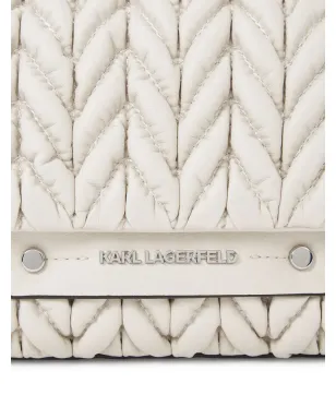 Karl Lagerfeld K/Weave クロスボディバッグ - ニュートラルカラー - サムネイル4