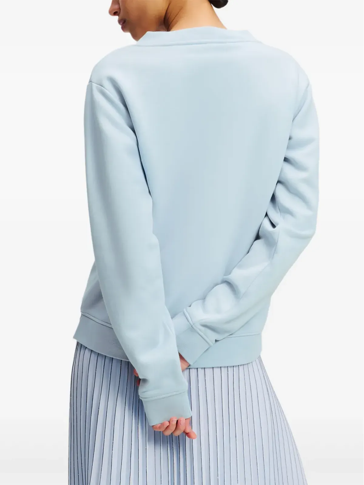 Karl Lagerfeld ロゴ刺繍 スウェットシャツ - 画像4