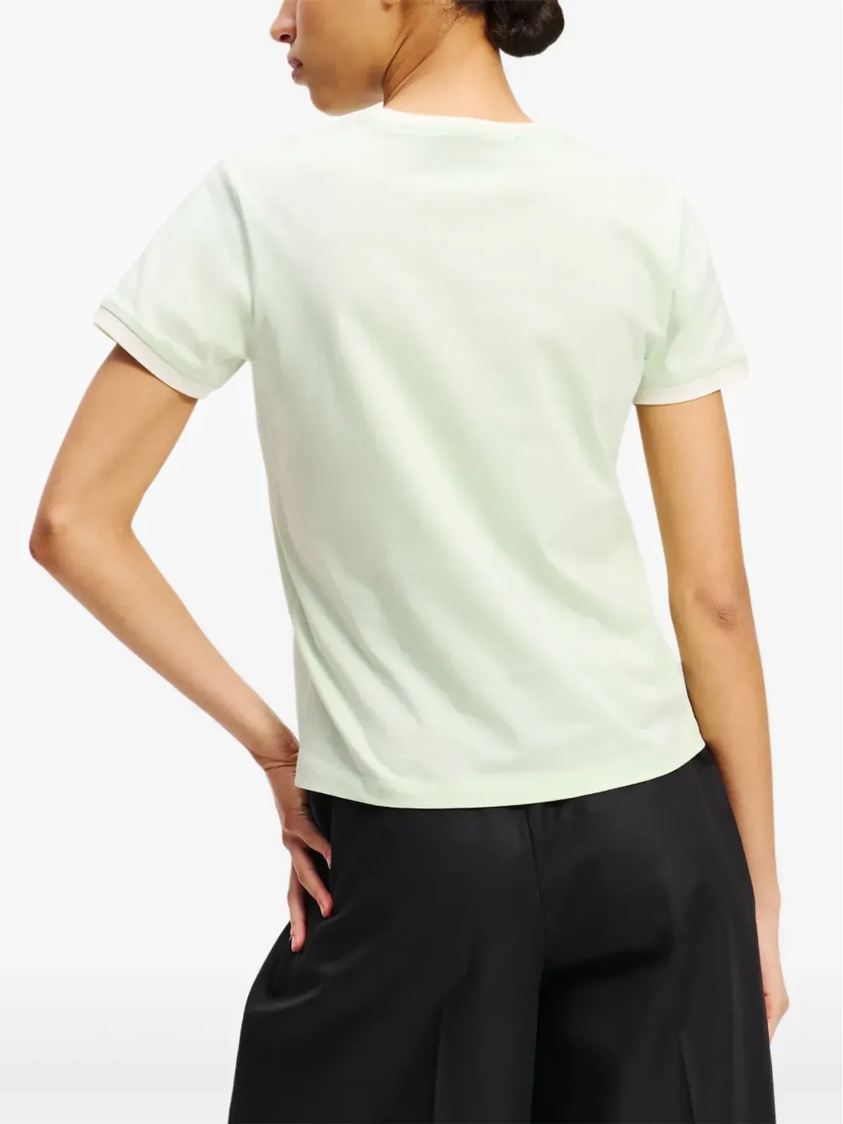 Karl Lagerfeld × Jorge Parra Tシャツ - グリーン - 画像4
