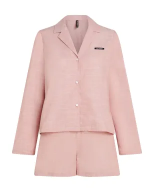 Karl Lagerfeld ロゴアップリケ パジャマセット - ピンク - サムネイル1