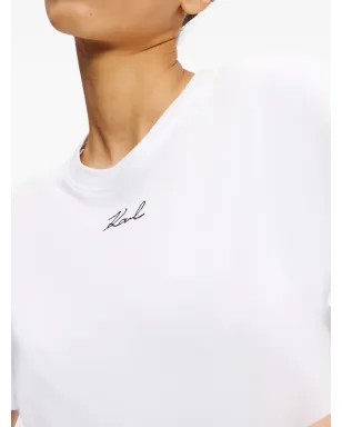 Karl Lagerfeld フリル袖ドレス ホワイト - サムネイル5