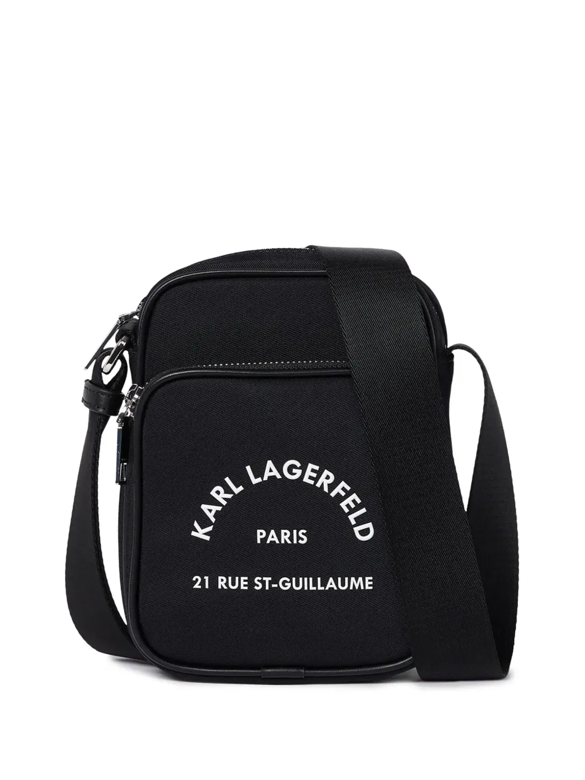 Karl Lagerfeld Rue St. Guillaume メッセンジャー バッグ - ブラック - 画像1
