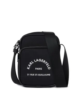 Karl Lagerfeld Rue St. Guillaume メッセンジャー バッグ - ブラック - サムネイル1