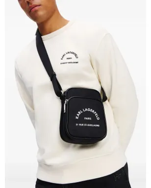 Karl Lagerfeld Rue St. Guillaume メッセンジャー バッグ - ブラック - サムネイル2