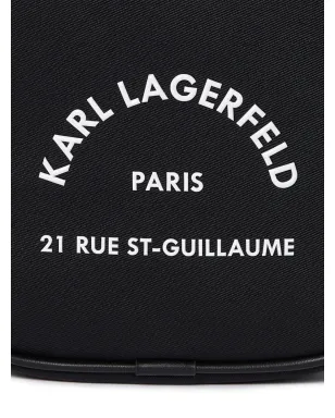 Karl Lagerfeld Rue St. Guillaume メッセンジャー バッグ - ブラック - サムネイル4