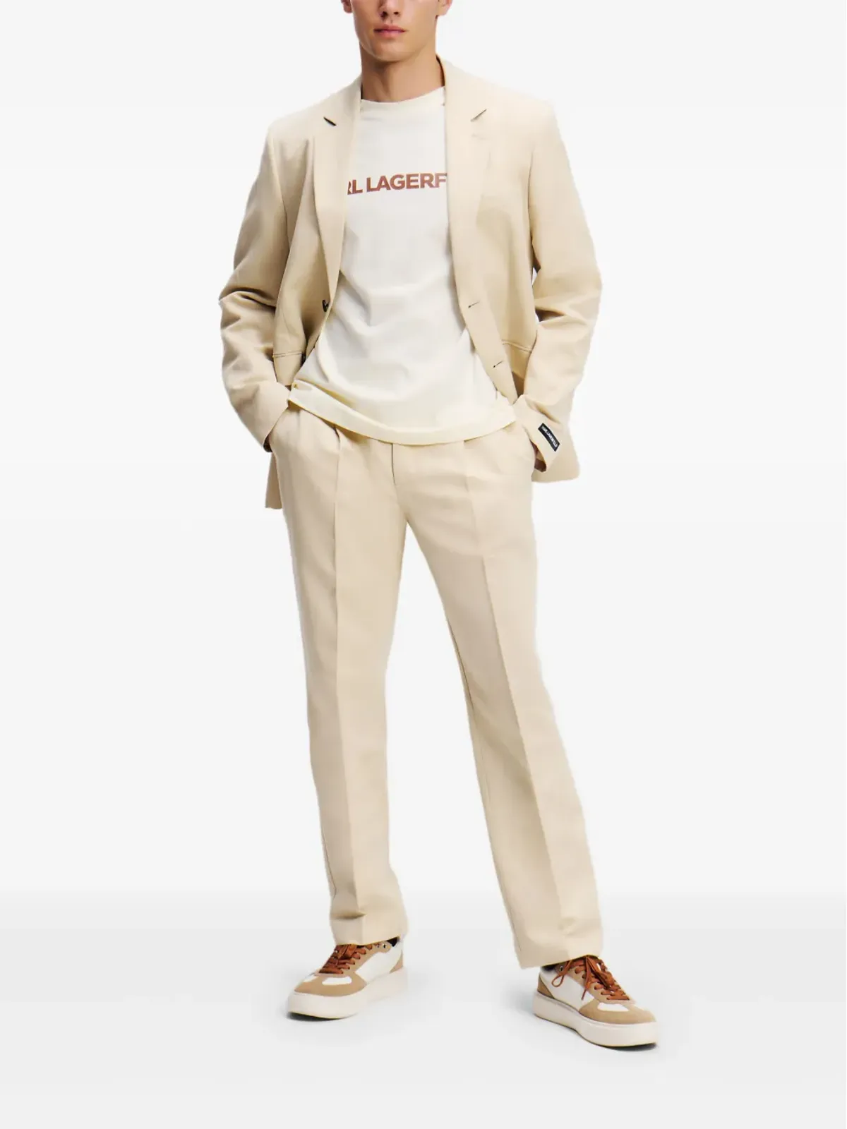 Karl Lagerfeld ノッチドラペル ブレザー - 画像2