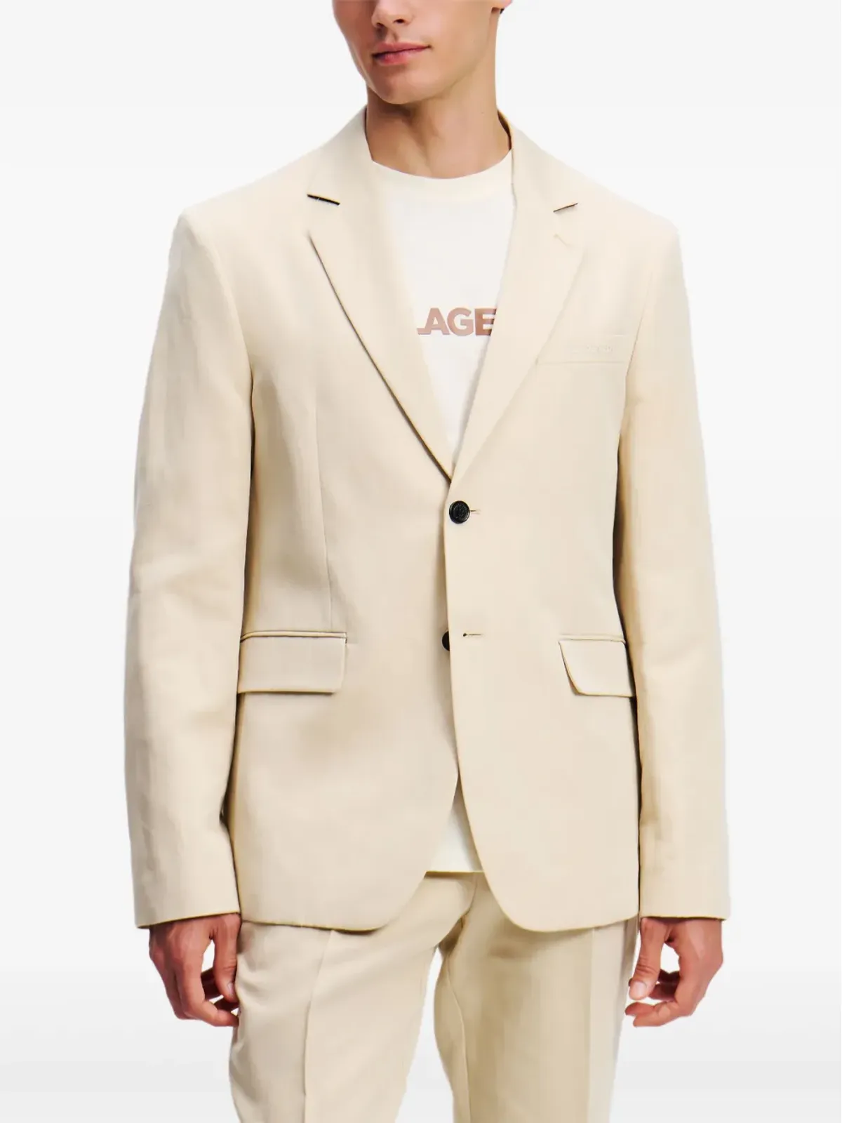 Karl Lagerfeld ノッチドラペル ブレザー - 画像3