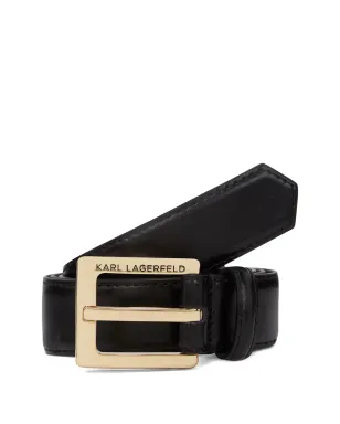 Karl Lagerfeld エッセンシャルベルト - ブラック - サムネイル1