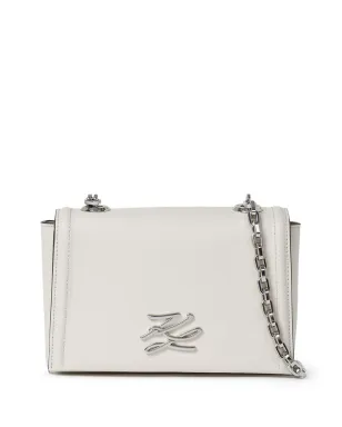 Karl Lagerfeld 小さめ K/Autograph クロスボディバッグ - ニュートラルカラー - サムネイル1