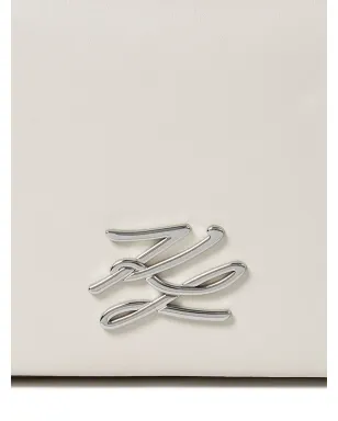 Karl Lagerfeld 小さめ K/Autograph クロスボディバッグ - ニュートラルカラー - サムネイル4