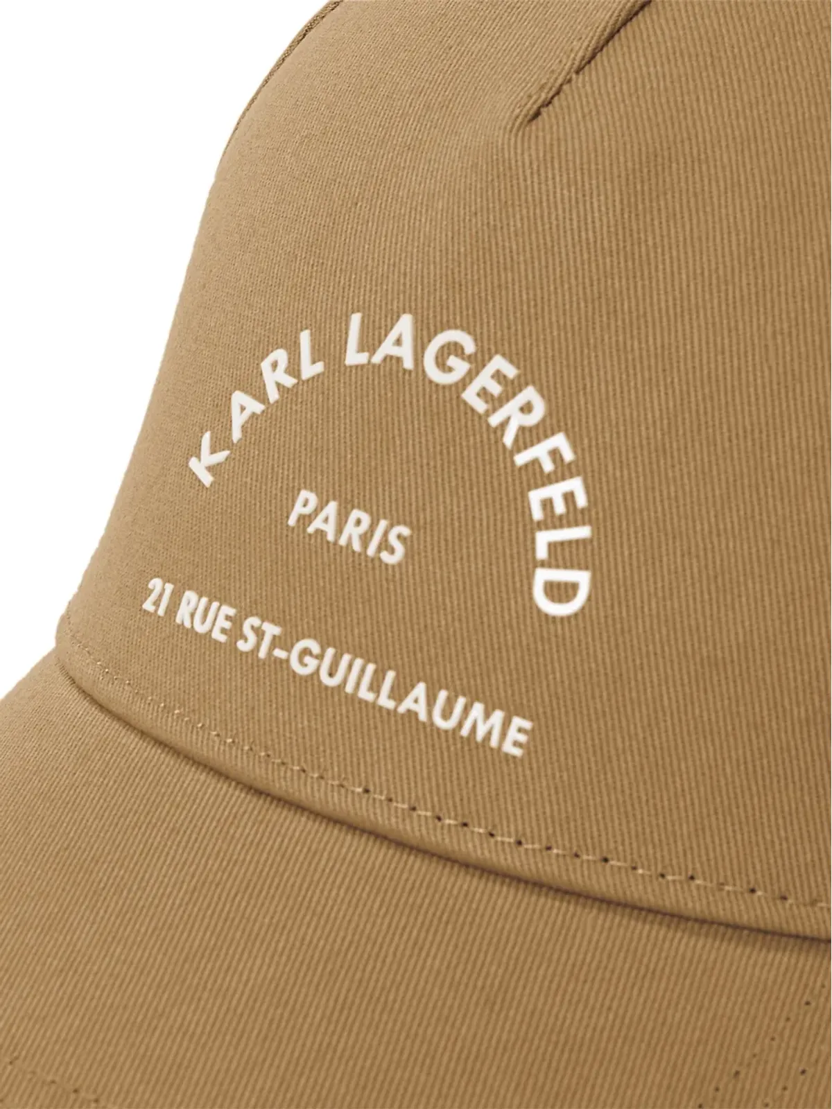 Karl Lagerfeld Rue St-Guillaume ベースボールキャップ - Neutrals - 画像4