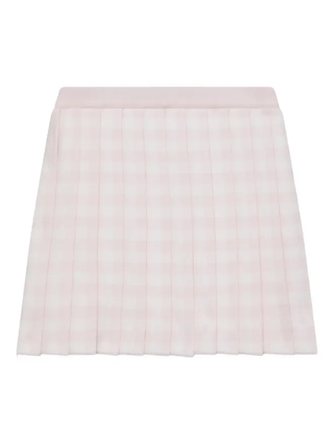 Thom Browne Kids Thom Browne Kids プリーツ入りギンガムミニスカートの商品画像